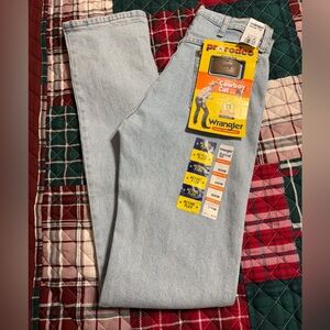 Wrangler Light Blue ProRodeo Cowboy Jeans